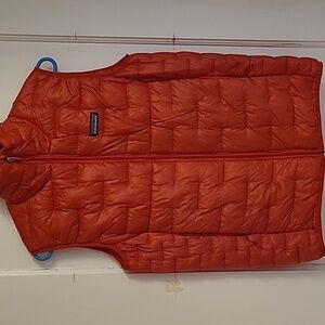 Patagonia Vibrant Red MicroPuff Quilted Vest